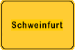 Ortsschild Schweinfurt